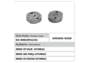 Denso Common Rail Injector Valve (Hyundai) 095000-555